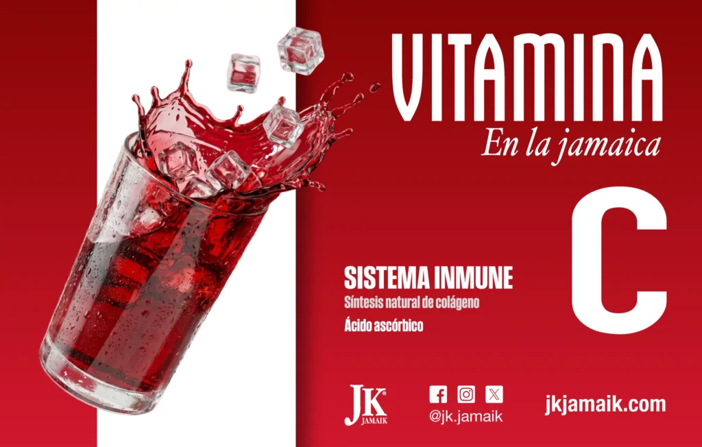 Vitamina C en la Jamaica: El error al hervirla que destruye tus defensas y colágeno