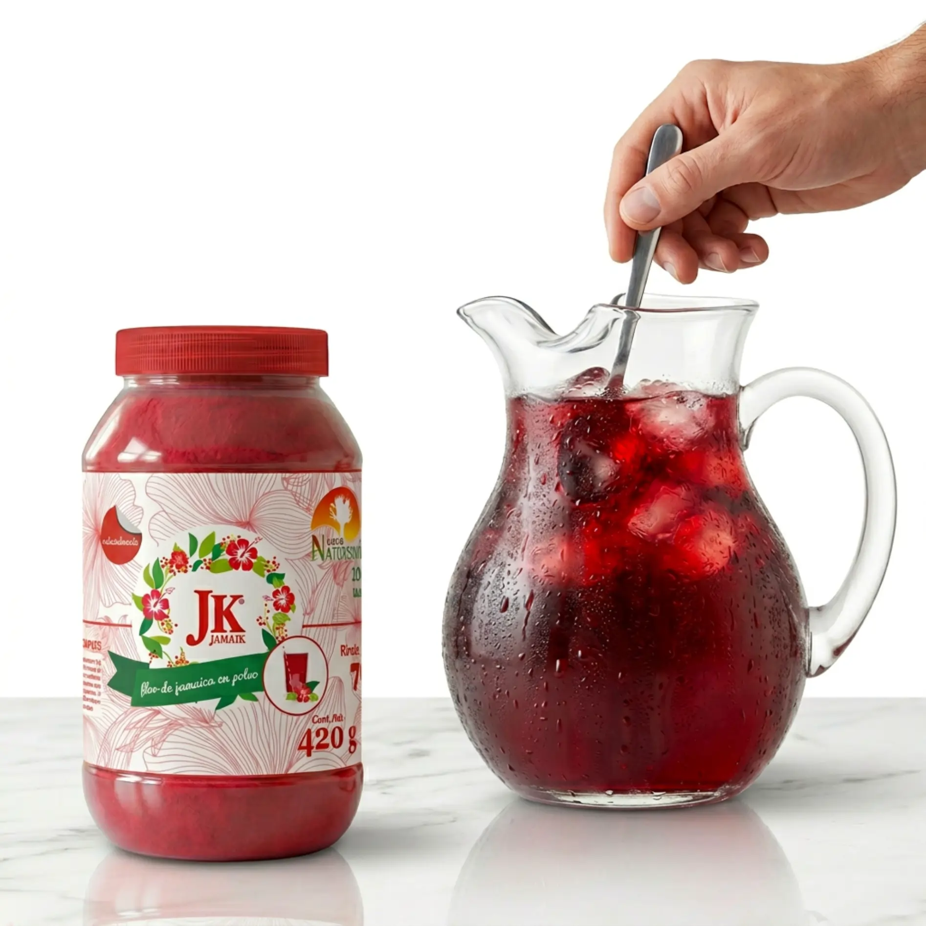 prepara un litro de JK JAMAIK
