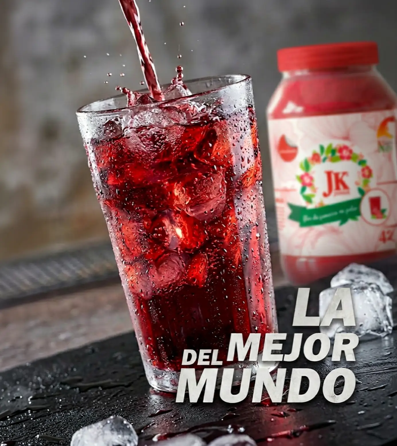 La mejor agua de jamaica del mundo.
